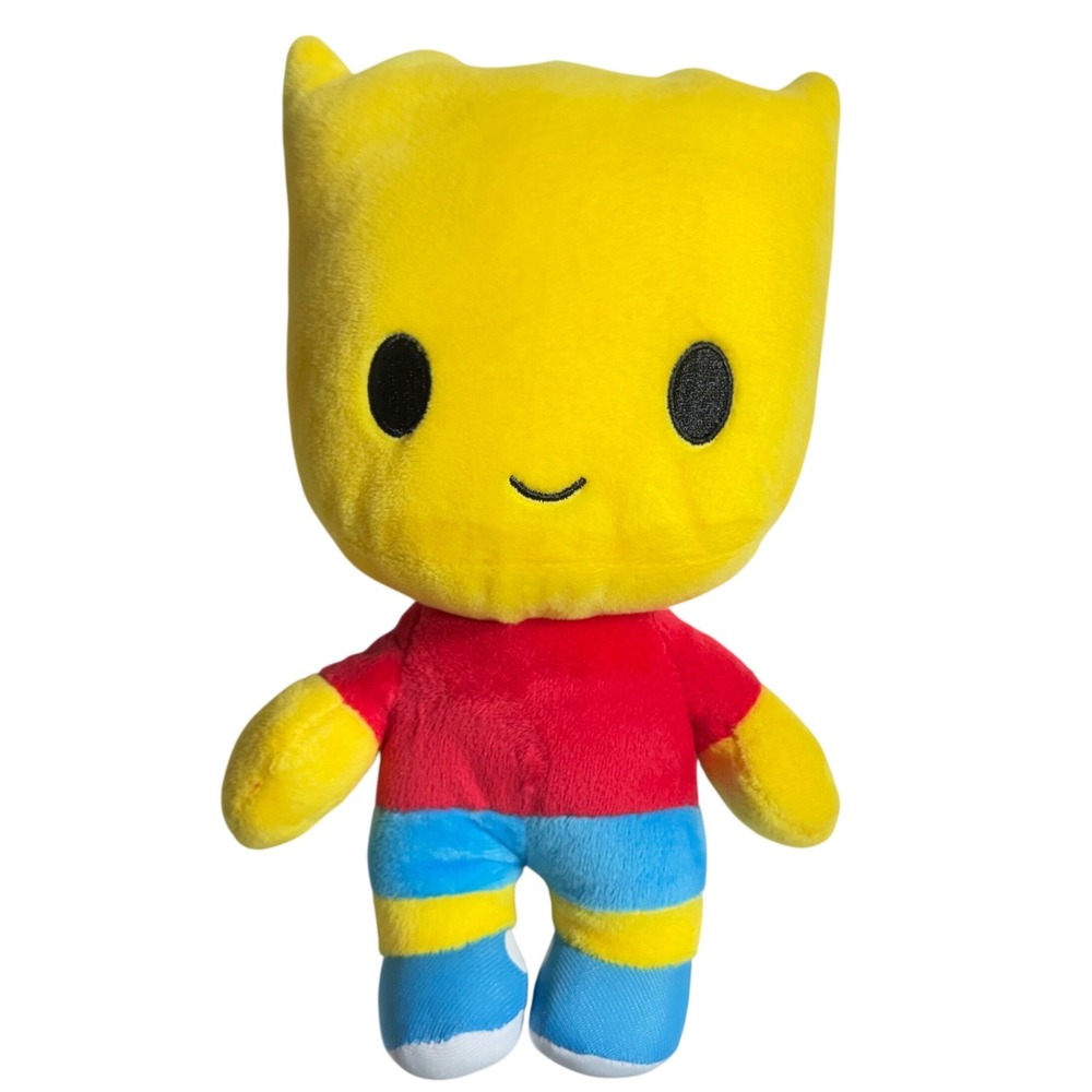 Universal Studios The Simpsons Bart Simpson Cutie Plush Yellow Red